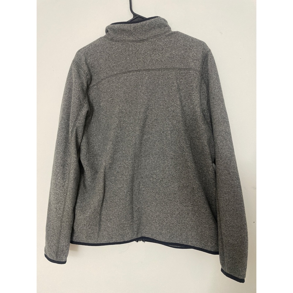 Under Armour ColdGear Women Heather Gray Full Zip Fleece Jacket Large